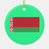 BELARUS*-カスタムなクリスマスのオーナメント セラミックオーナメント (裏面)