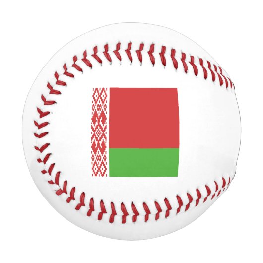 Belarus Flag Emblem 野球ボール (正面左)