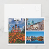 Belarus Greetings自然アーキテクチャポストカード ポストカード (正面/裏面)