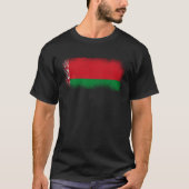 Belarusian Flag Belarus Tシャツ (正面)