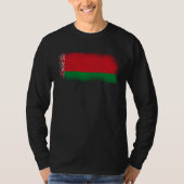 Belarusian Flag Belarus Tシャツ (正面)