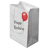 BELATED辞書の誕生日 ミディアムペーパーバッグ (裏面アングル)