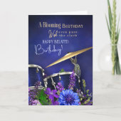 Belated Birthday Card For Drummer カード (正面)