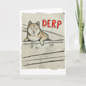 Belated Birthday Card – Shibupi Took a Nap カード (正面)