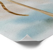 Belated Christmas with Santa’s Outfit on Clothesl ポスター (角)