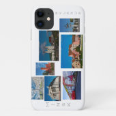 Belaus Minsk Architecture Collage iPhone 11ケース Case-Mate iPhoneケース (裏面)