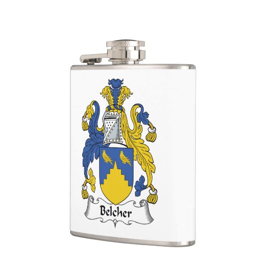 Belcherの家紋 フラスク (左)