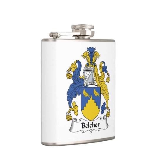 Belcherの家紋 フラスク (右)