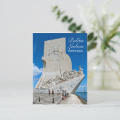 Belem Lisbon Portugalのモニュメント ポストカード (スタンド正面)