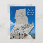 Belem Lisbon Portugalのモニュメント ポストカード (正面/裏面)