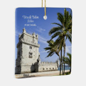 Belem Towerの写真：ポルトガルのリスボンで セラミックオーナメント (右)