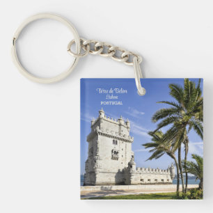Belem Tower photo, Lisbon,ポルトガル キーホルダー