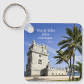 Belem Tower photo, Lisbon，ポルトガル キーホルダー (正面)