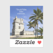 Belem Tower photo, Lisbon，ポルトガル シール (シート)
