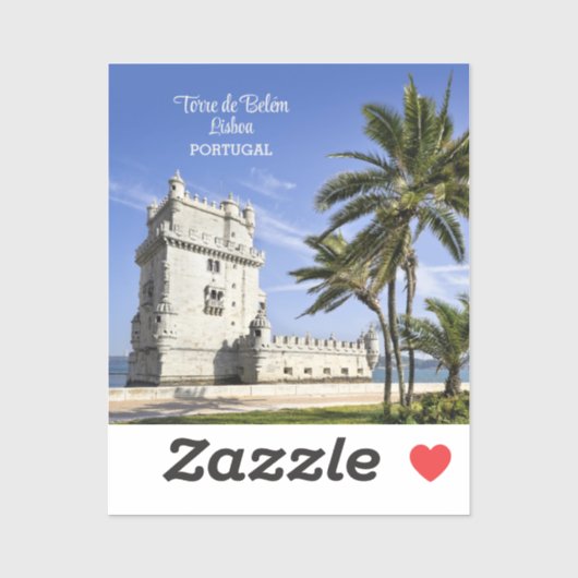 Belem Tower photo, Lisbon，ポルトガル シール (シート)
