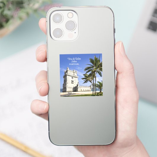 Belem Tower photo, Lisbon，ポルトガル シール (スマートフォン)