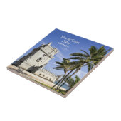 Belem Tower photo, Lisbon，ポルトガル タイル (側面)