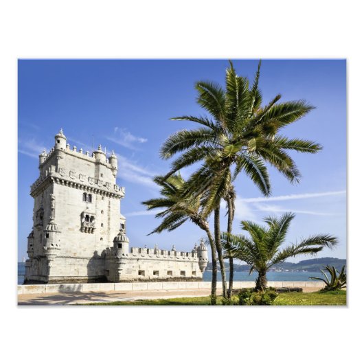 Belem Tower photo, Lisbon，ポルトガル フォトプリント (正面)