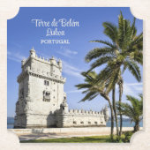 Belem Tower photo, Lisbon，ポルトガル ペーパーコースター (正面)