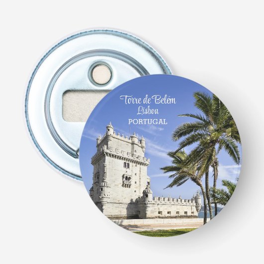 Belem Tower photo, Lisbon，ポルトガル 栓抜き (正面)