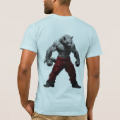 Belette musclée 🐾 design intense tシャツ (裏面)