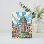Belfast City Hall Northern Ireland Travel ポストカード (スタンド正面)