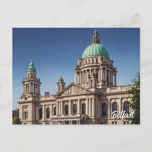 Belfast City Hall Postcard ポストカード (正面)