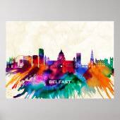 Belfast Skyline ポスター (正面)