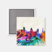 Belfast Skyline マグネット (正面/裏面)