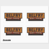 Belfryのステッカー 長方形シール (シート)