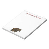 Belgian Draft Horse Team Notepad ノートパッド (回転)