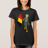 Belgian Fan Frog Tシャツ (正面)