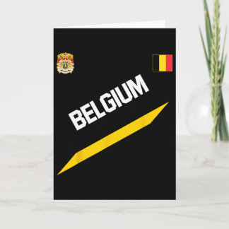 Belgian Football Soccer Ball Travel Jersey Allez L カード