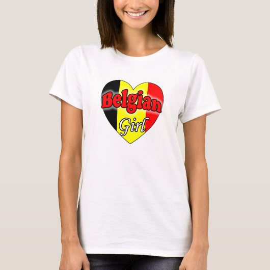 Belgian Girl Tシャツ (正面)