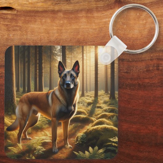 Belgian Malinois キーホルダー (裏面)