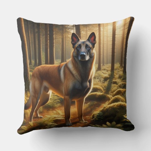 Belgian Malinois クッション (裏面)