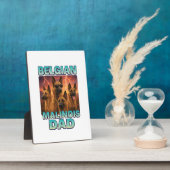 Belgian Malinois フォトプラーク (側面)