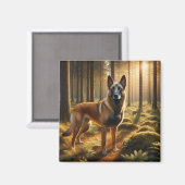 Belgian Malinois マグネット (正面/裏面)