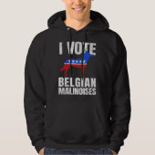 Belgian Malinois  1 パーカ (正面)