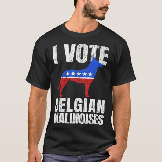 Belgian Malinois  1 Tシャツ (正面)