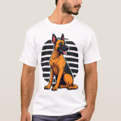 Belgian Malinois (2) Tシャツ (正面)
