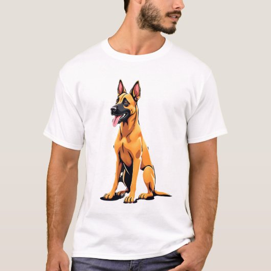 Belgian Malinois (3) Tシャツ (正面)