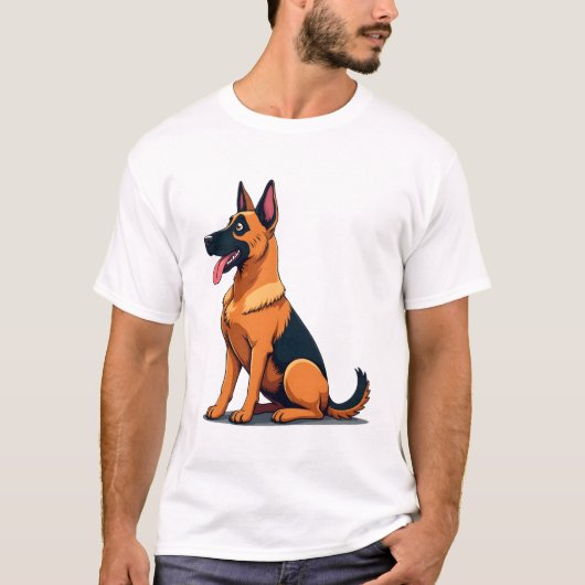 Belgian Malinois (6) Tシャツ (正面)