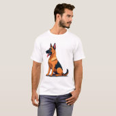 Belgian Malinois (6) Tシャツ (正面フル)