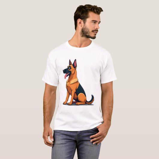 Belgian Malinois (6) Tシャツ (正面フル)
