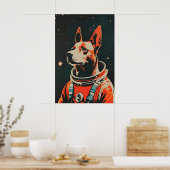Belgian Malinois Astronaut Poster, Belgian ポスター (キッチン)