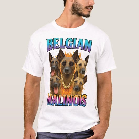 Belgian Malinois Copy Tシャツ (正面)