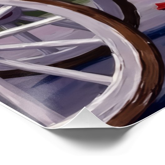 Belgian Malinois Dog Valentine's Day ポスター (コーナー)