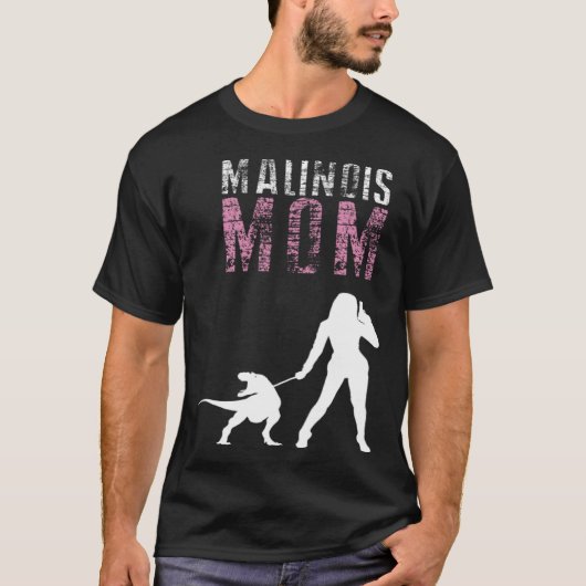 Belgian Malinois Mom Tシャツ (正面)