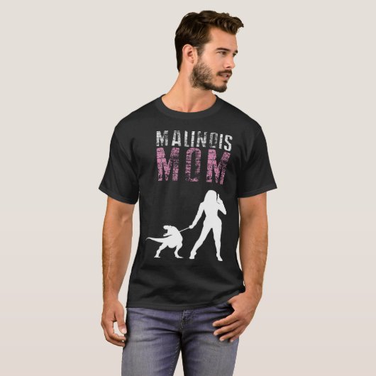 Belgian Malinois Mom Tシャツ (正面フル)